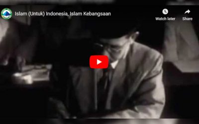 Islam (Untuk) Indonesia, Islam Kebangsaan
