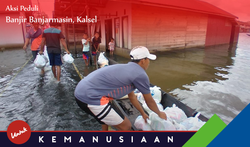 Program Peduli Banjir Banjarmasin-Kalsel 2021